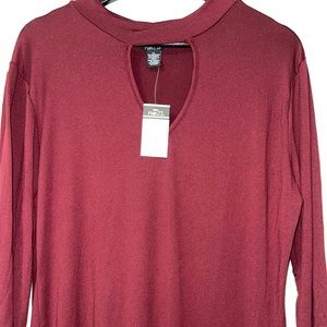 Rue21 Burgundy Bodycon Dress